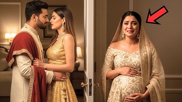 गर्भवती दुल्हन ने शादी से पहले दूल्हे का धोखा पकड़ लिया — फिर दुल्हन ने जो किया, सब दंग रह गए 😲