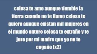 Calibre 50 - Celosa Letra