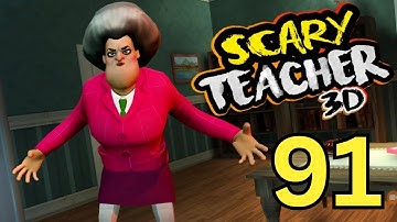 Scary Teacher 3D- Miss T Pranked Again Gameplay Walkthrough Part 91 (Android, iOS)