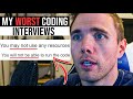 My WORST Developer Interviews (REAL EMAILS / REAL TESTS) | #roadto200k #grindreel