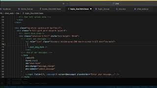 Build a Chat App with Phoenix 1.7 LiveView Part 16: Displaying Messages on our Topics Pages screenshot 1
