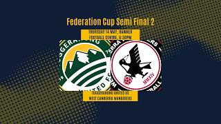 Women's Federation Cup SEMI FINAL | Tuggeranong United vs West Canberra Wanderers | LIVE screenshot 3