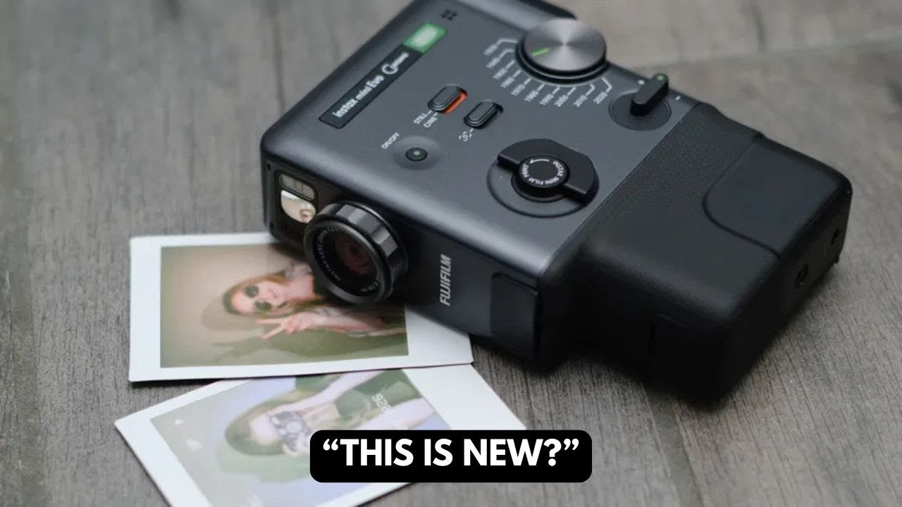 Новый ретро-шедевр от Fujifilm: Instax Mini Evo Cinema: объяснение принципа работы.