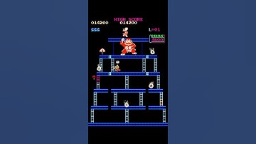 CRAZY KONG - Finaly CRAZY KONG is defeated in the CRAZY LICENCE - Arcade