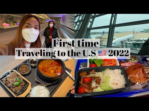 My mom first time traveling from Cambodia to the USA 🇺🇸 May 2022| transit in korea| Cambodia Tour