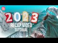 Trending 2023 recap editing tutorial  instagram reels tiktok trend