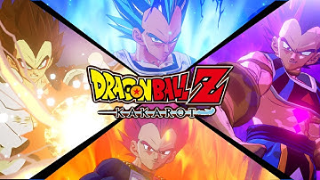 🟢DBZ: KAKAROT MOD- ALL VEGETA TRANSFORMATION | "ULTRA EGO" | SSG | SSGSS  |  4K 60FPS