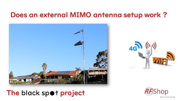 Does a 4G MIMO Antenna setup make a difference to your internet speeds ?