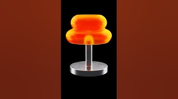 3D modeling Retro Lamp 💡 what should i model next?! #3d #3dmodelling #tutorial #blender