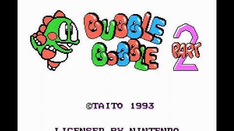 Bubble Bobble Part 2 (NES) Music - Unknown Theme B