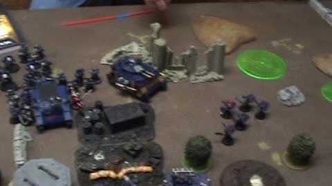 1200 Point Single Objective Space Marines VS Space Marines