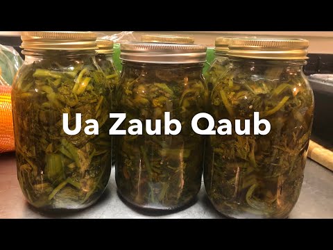 E1: Ua Zaub Qaub - How to make pickled vegetable