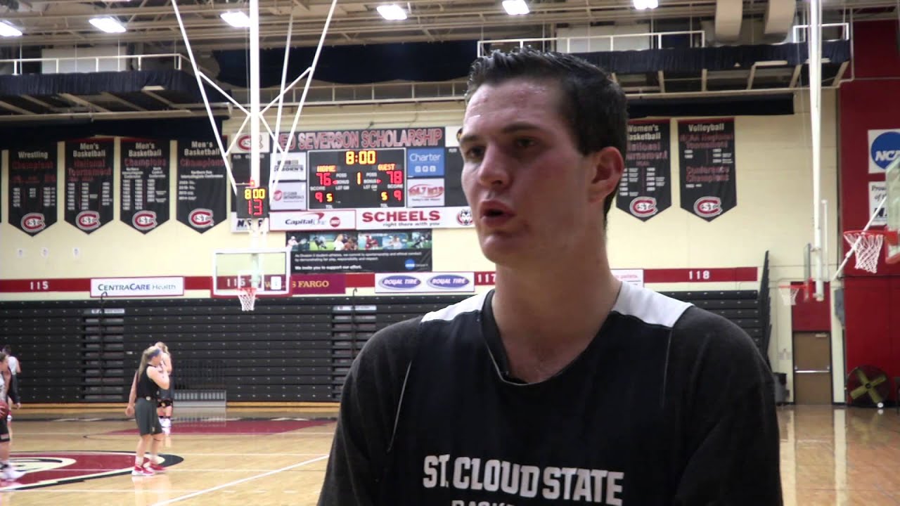 SCSU basketball preps for 2015 season - YouTube