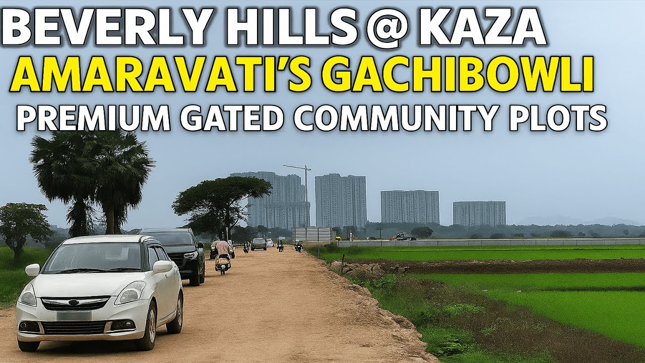 Luxury Venture@ Kaza | Amaravati’s Gachibowli | Premium Gated Community Plots | Contact : 8179712384