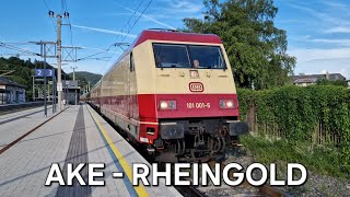 AKE - RHEINGOLD von Dortmund Hbf nach Pörtschach (Wörthersee)