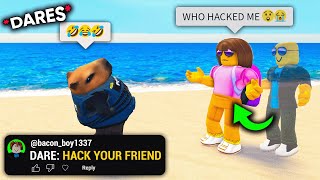 TROLLING DARES ROBLOX FUNNY MOMENTS (LifeTogether 🏠RP)