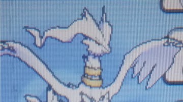 Shiny Reshiram in Omega Ruby!