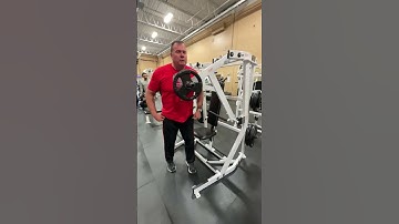 Hammer Strength Incline Chest Press Machine Demonstration