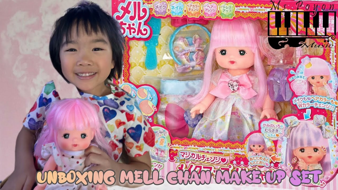 ♥おまとめ割あり♥✨moujonjon✨ ✨Champion✨BABYDOLL✨ Unboxing Mell Chan Make Up Set Toy By Little Poyon - YouTube