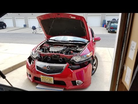 2012 Acura TSX Bumper and Headlight Removal- Vlog #35