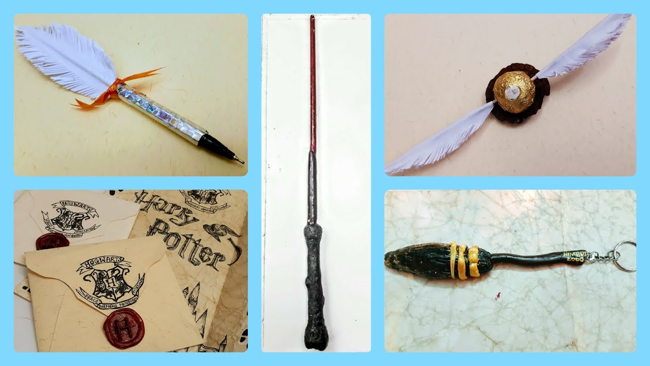 DIY Harry Potter Crafts  5 magical Harry Potter themed craft tutorial 