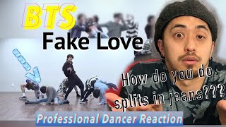 [CHOREOGRAPHY] BTS (방탄소년단) 'FAKE LOVE' Dance Practice || Professional Dancer Reacts