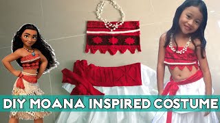 DIY Moana Inspired Costume