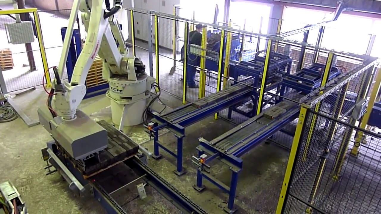 stapelinstallatie trommelstenen