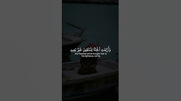 سورة ق|الآية 33-29| لي شيخ ياسر الدوسري #ياسر_الدوسري