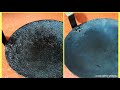 How To Clean Tawa In 2 Minutes | लोहे के तवे को बिना मेहनत झटपट चमकाएं | Tawa Cleaning Hacks