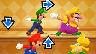 Mario Party 9 - Luigi Vs Wario Vs Mario Vs Koopa Master Difficulty| Cartoons Mee