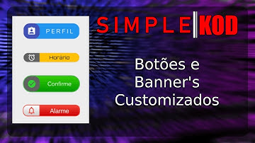 Botões e banner customizados - Kodular