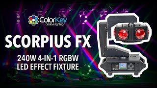 Scorpius FX | 240W 4-IN-1 RGBW LED Effect Fixture
