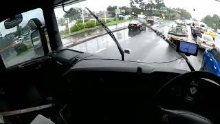 B Double truck driving 3