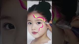 🎉 Super joyful festival face painting for happy celebrations