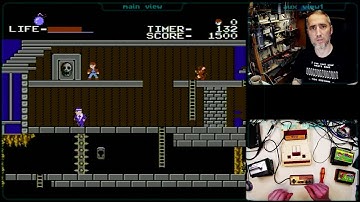 FAMICOM - Unboxing, setup and testing, including controller fix