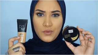 احسن فاونديشن للاستخدام اليومي و ارخص لوس بودر  |  maybelline fit me foundation | Mn loose powder