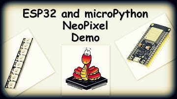 [ESP32#3] ESP32 NeoPixel using microPython