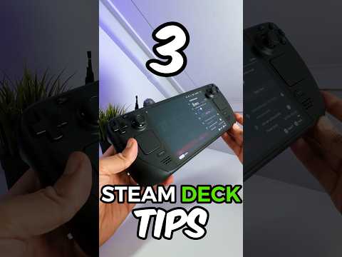 3 Steam Deck Tips for NEW Owners! 🤝