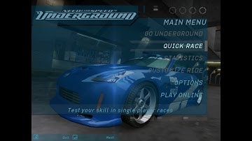 Need for Speed: Underground (PC) Demo Full Gameplay