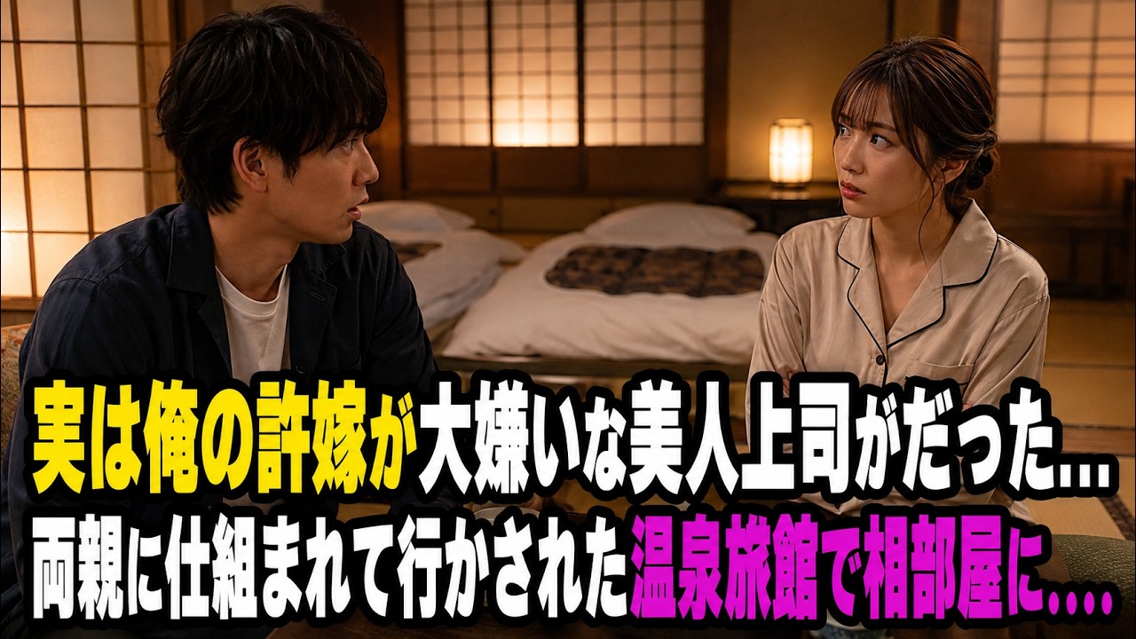 受付の女性が発した一言に、頭が真っ白になった。「お待ちしておりました。大塚様ですね。あちらの方と同じ部屋でご予約をいただいております」——その瞬間、ロビーで怒鳴っていた女性、職場で毎日のように私を叱りつける上司のあ子さんが、同じ部屋だと言うのだ。母からもらった誕生日の温泉宿泊券。一人で行くはずが、なぜか相部屋。しかも相手は、三年間ずっと私を厳しく叱り続けてきた、あの人だった。電話越しに父が言...