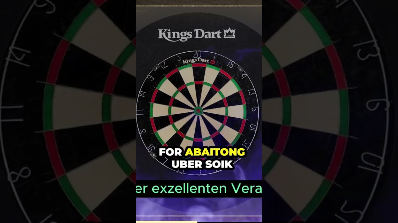 Kings Dart Dartscheibe Test 