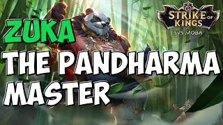 ZUKA THE PANDHARMA MASTER GAMEPLAY!!! | STRIKE OF KINGS: TEST SERVER |