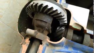 الكرونة او المحور الخلفي او الدفرنس  Krone, rear axle or differential