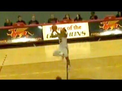 Watch this Canadian basketball player drills half-court buzzer beater