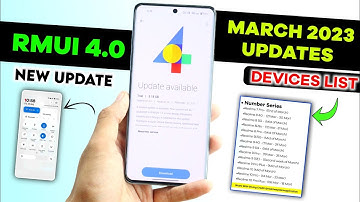 Realme UI March 2023 New Update List | realme UI 4.0 & Android 13 Install | Stable & Beta Update ⚡