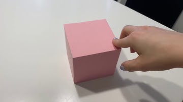Foam core cube