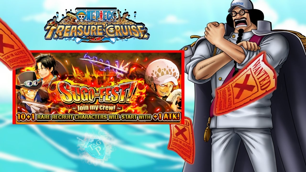 One Piece Treasure Cruise 10 1 Rare Recruit Sugofest Youtube