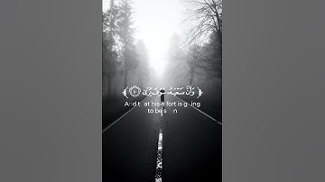 { وَأَنْ لَيْسَ لِلإِنسَانِ إِلَّا مَا سَعَى } 🌿 القارئ اسلام صبحي 🌿