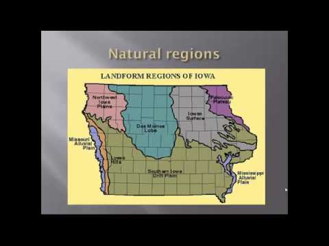 Physical regions of Iowa Lecture1A